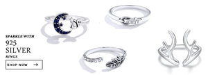 925 silver womens rings