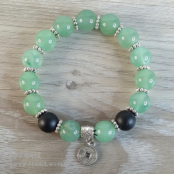 green black bracelet