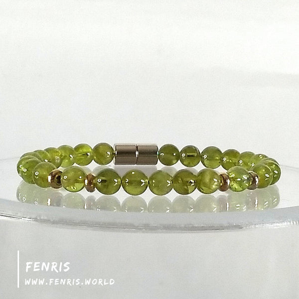 womens peridot bracelet
