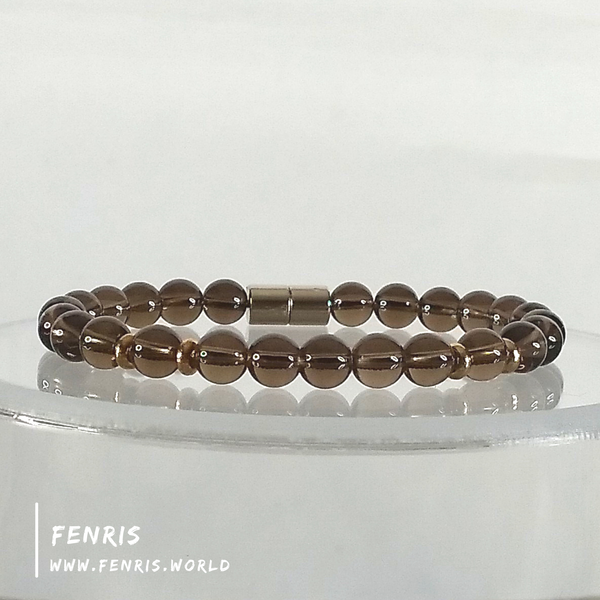 womens smoky quartz bracelet