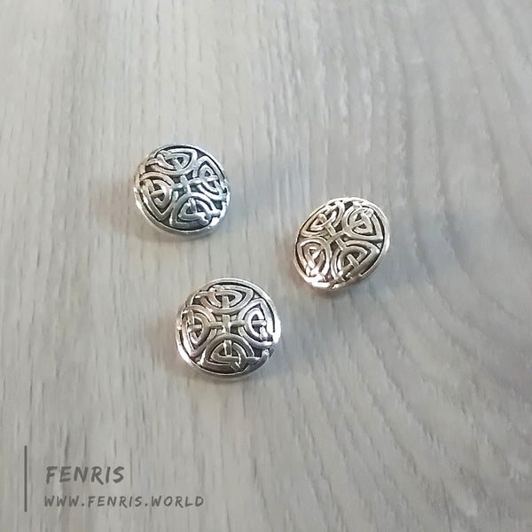irish buttons silver