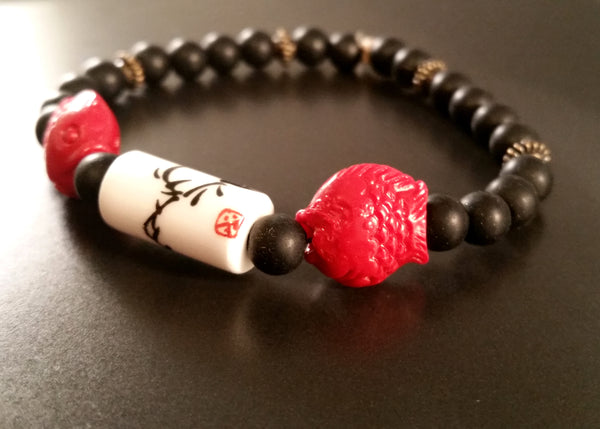 cinnabar bracelet