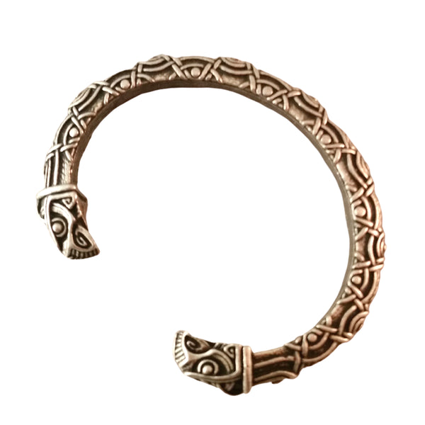 raven torc bracelet