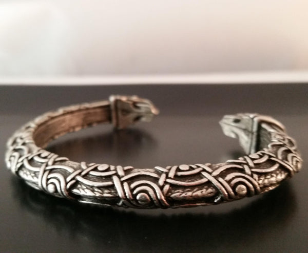 raven torc bracelet
