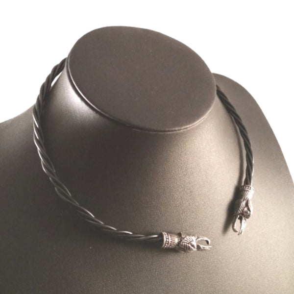 raven torc necklace bracelet