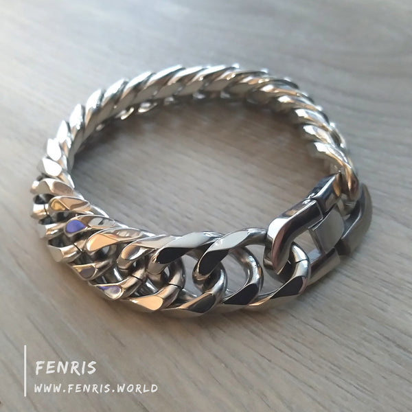 silver cuban bracelet