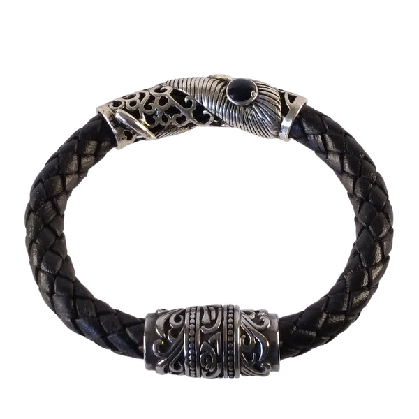 hand made leather bracelet