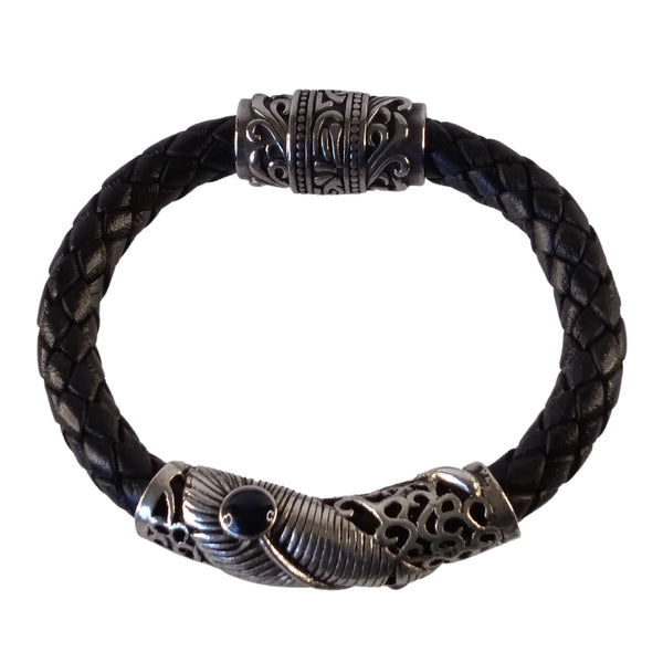 mens silver bracelet