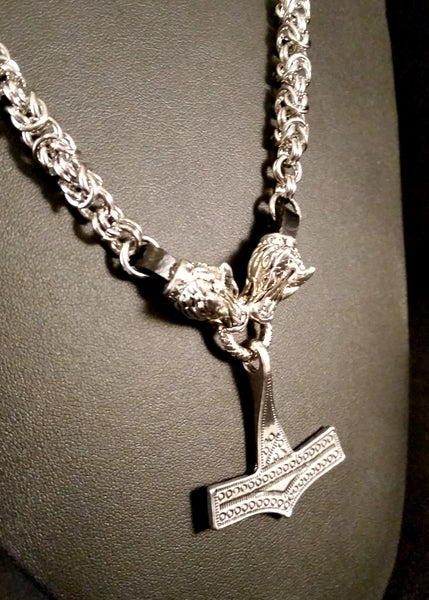 thor's hammer silver