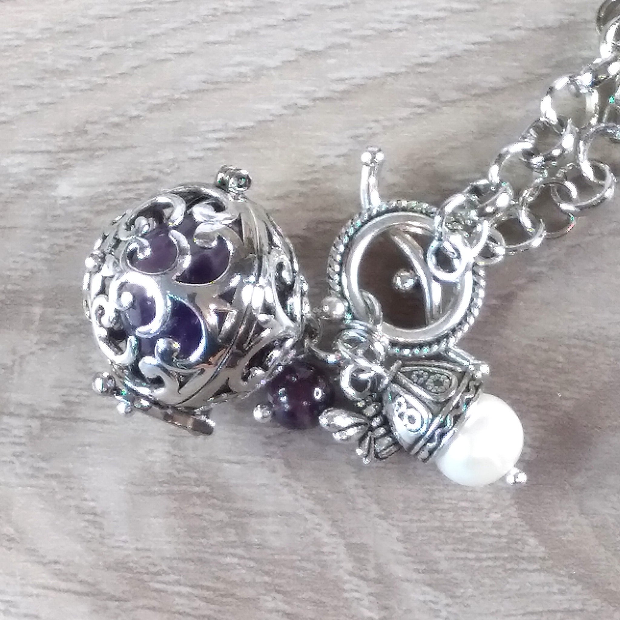 amethyst necklace