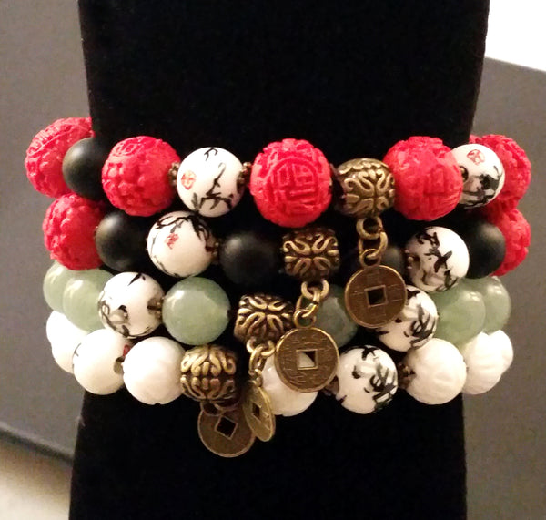 chinoiserie bracelets