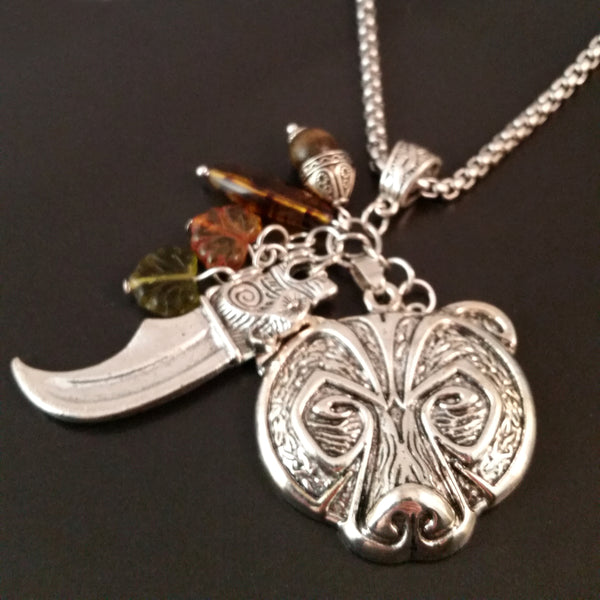 viking bear necklace