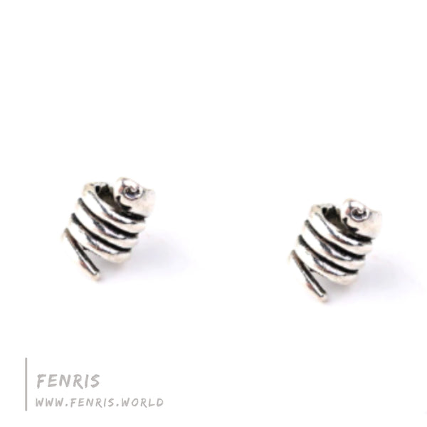 silver beard beads snake