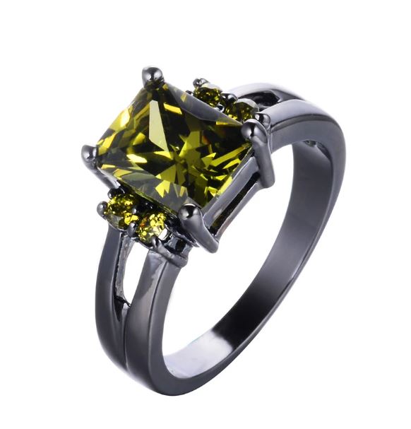 black gold ring