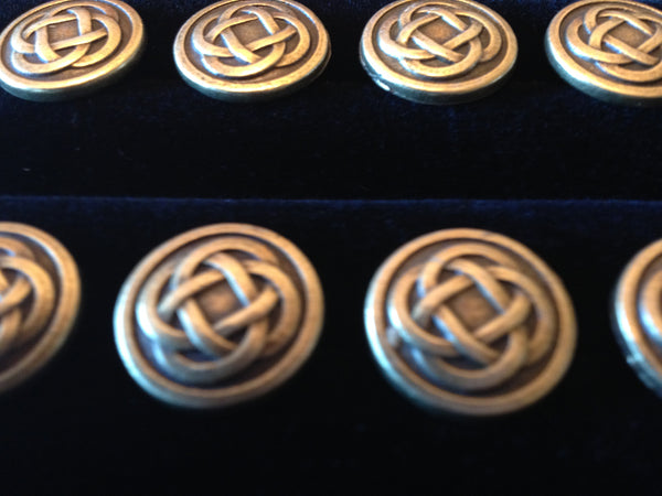 celtic knot buttons