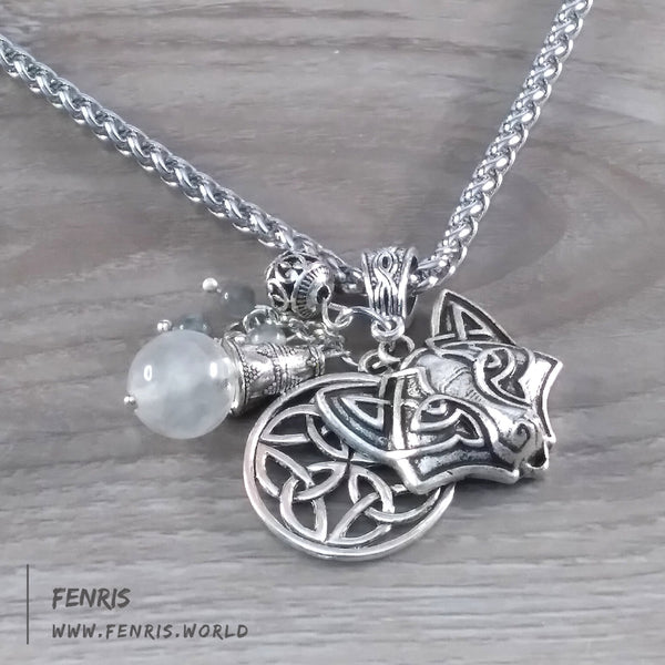 celtic fox necklace