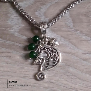 celtic horse necklace