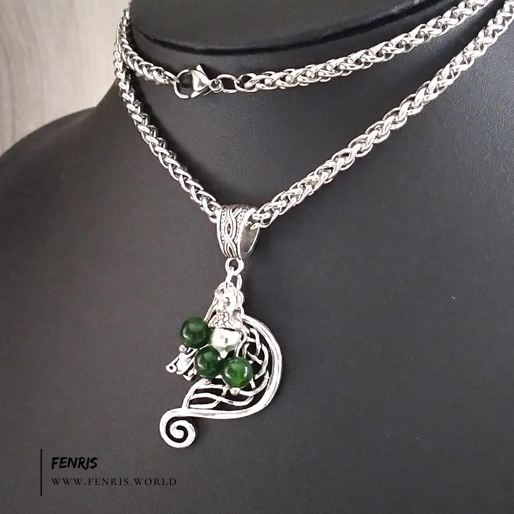 Jade horse necklace hotsell