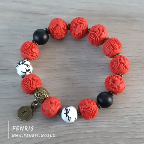 cinnabar bracelet