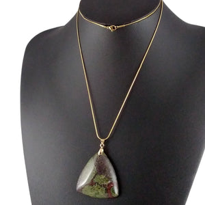 dragon bloodstone necklace