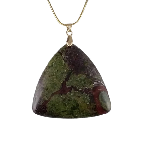 dragon bloodstone necklace