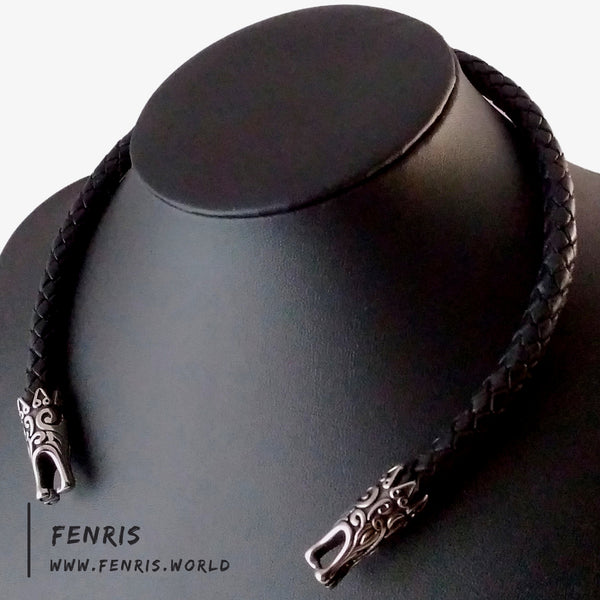 dragon torc celtic silver viking