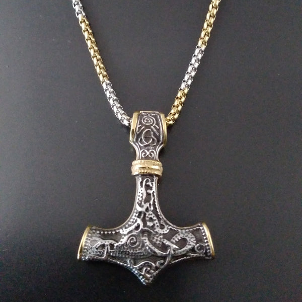 thor's hammer necklace