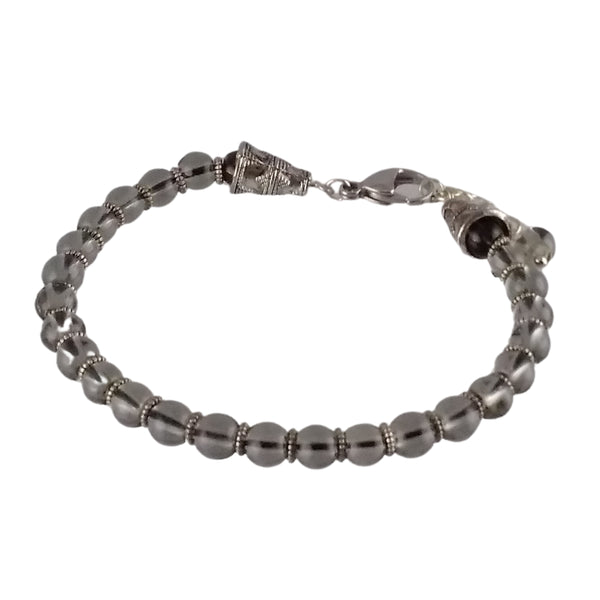 womens obsidian bracelet