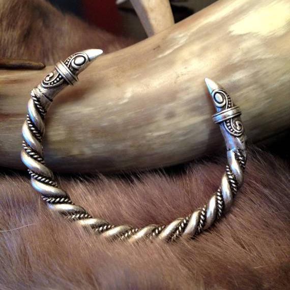 raven bracelet torc