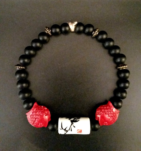 obsidian bracelet