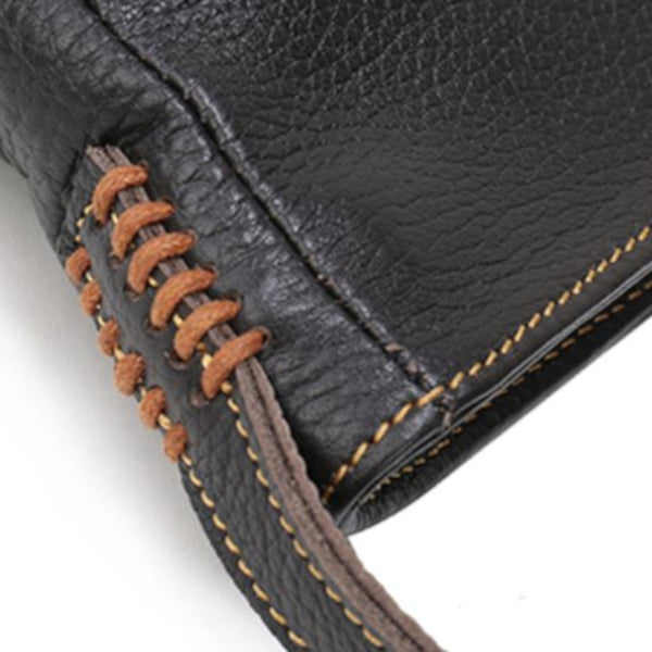 hand stitched handbag