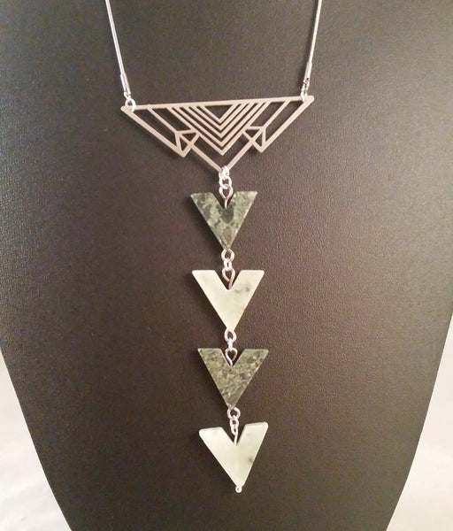 jade statement necklace