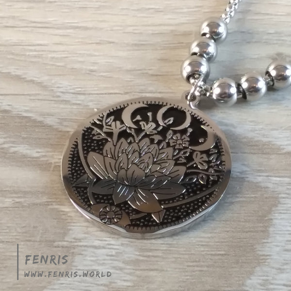 moon phase necklace