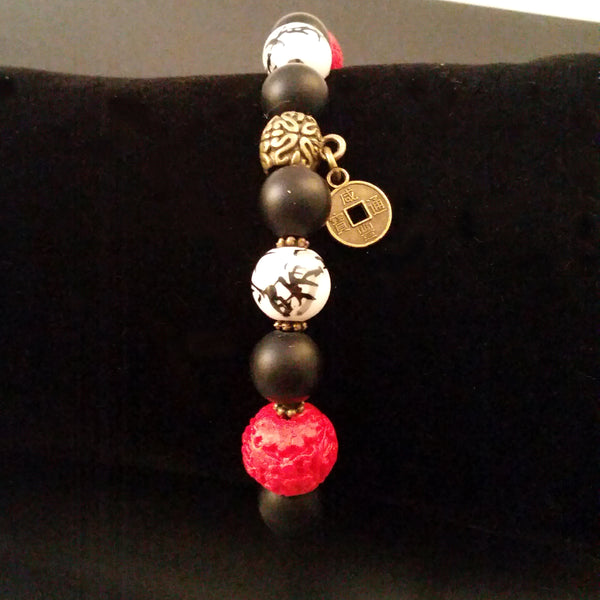 red cinnabar bracelet