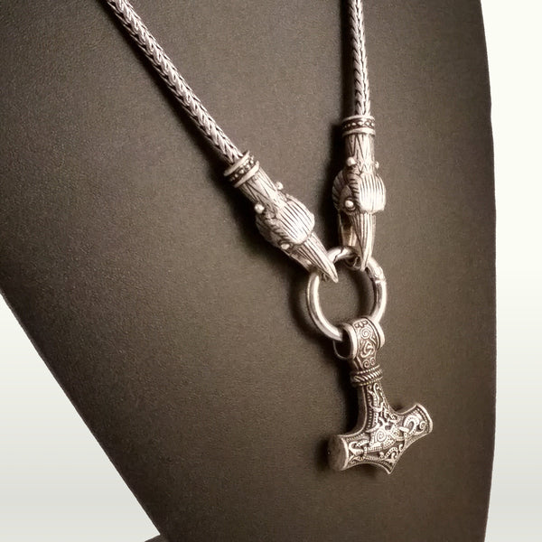 Thor's hammer necklace