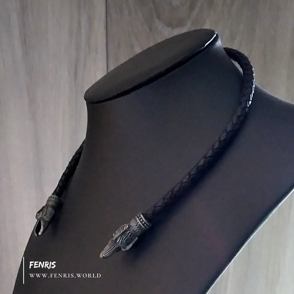 silver raven torc 