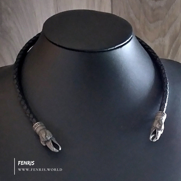 silver raven torc 