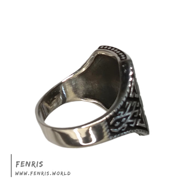 mens silver ring