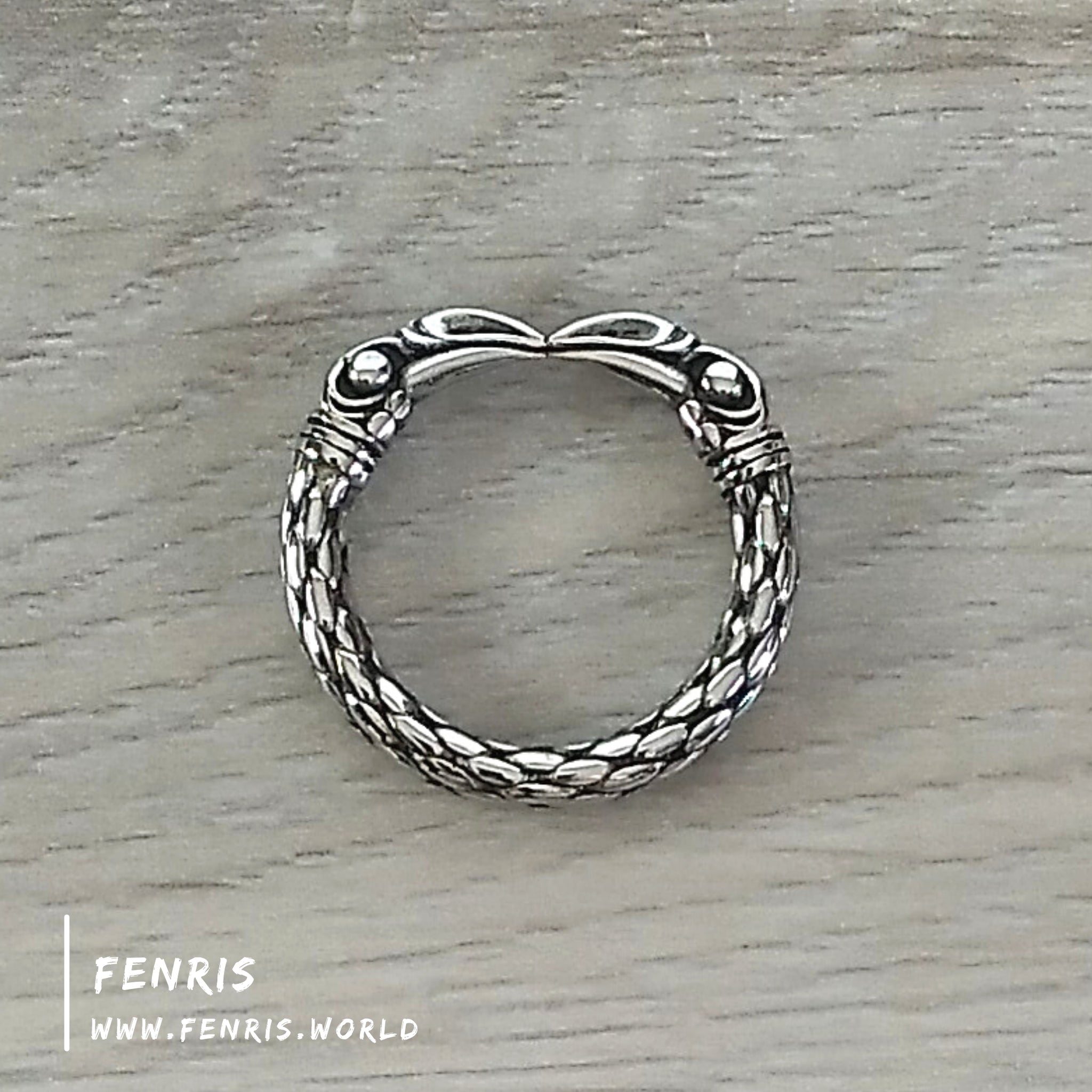 silver raven ring