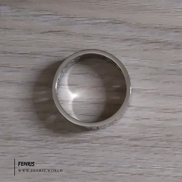 silver rune ring