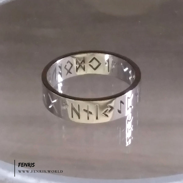 viking rune ring