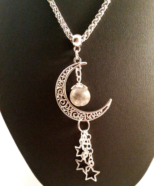 full moon necklace