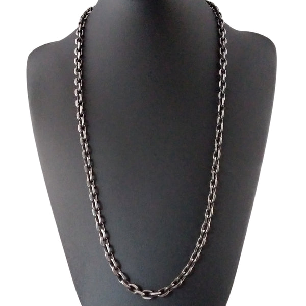 mens rolo chain necklace