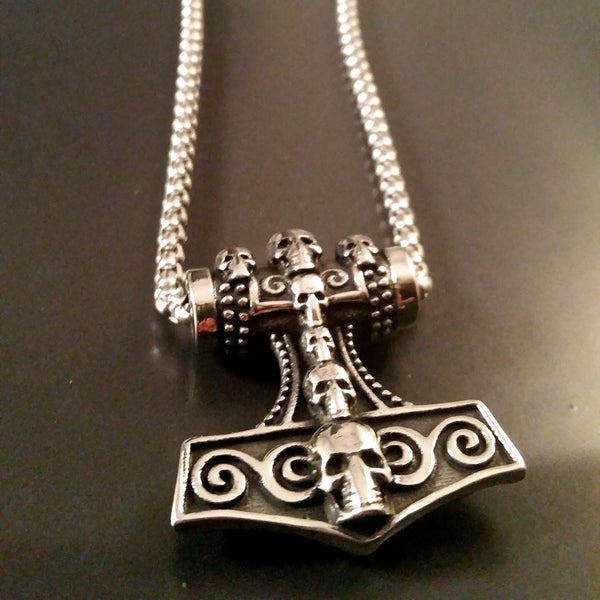 thor's hammer silver