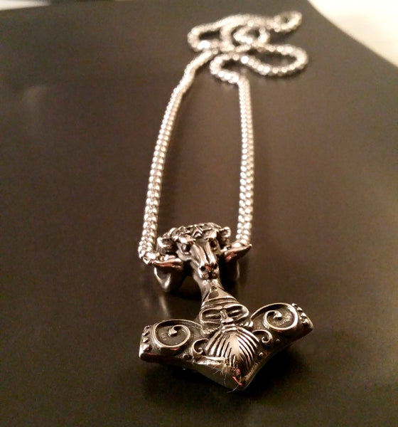 viking hammer necklace