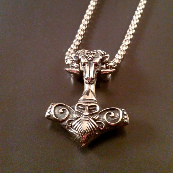 norse hammer necklace