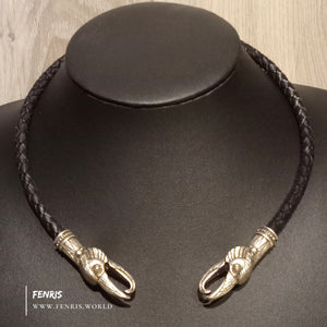 silver raven torc