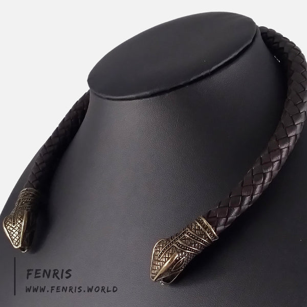 Bronze torc snake