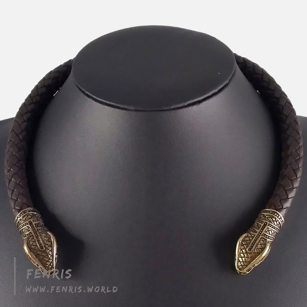 Bronze torc snake