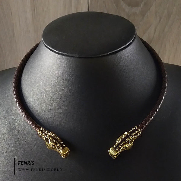 stag torc bronze